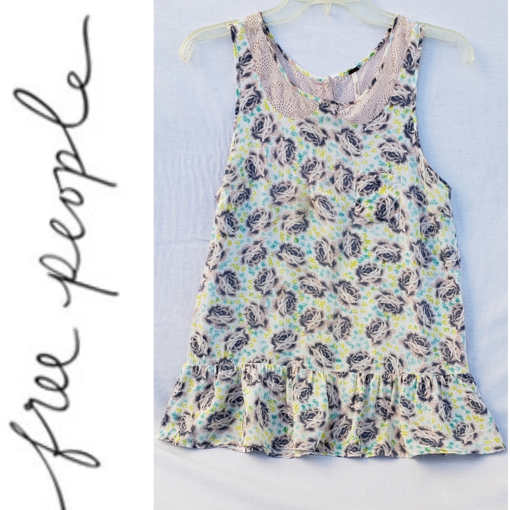 Free People Peplum Top Sm